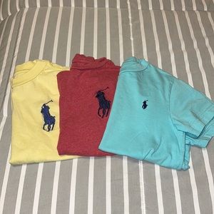 3 Polo RL tees